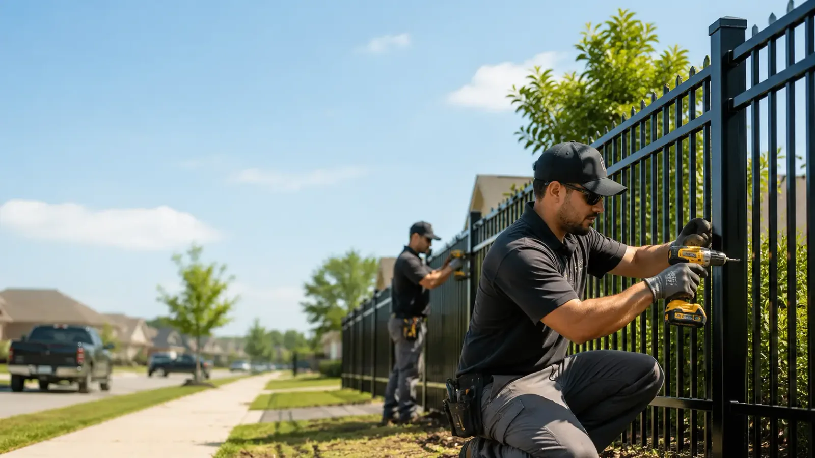 Metal Fence Installation in Sandston, VA